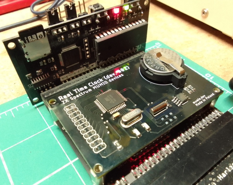 Karta zegara RTC - MUMIO dev. #02 > MUMIO - ZX Spectrum devices